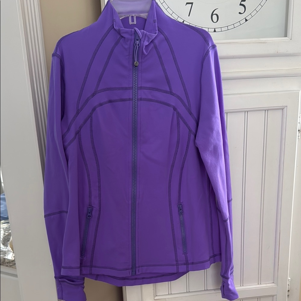 Lululemon Purple Zip-Up Jacket